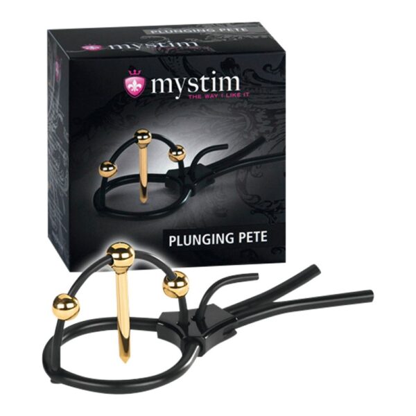 MYSTIM PLUNGING PETE ELEKTRO GLANSRING