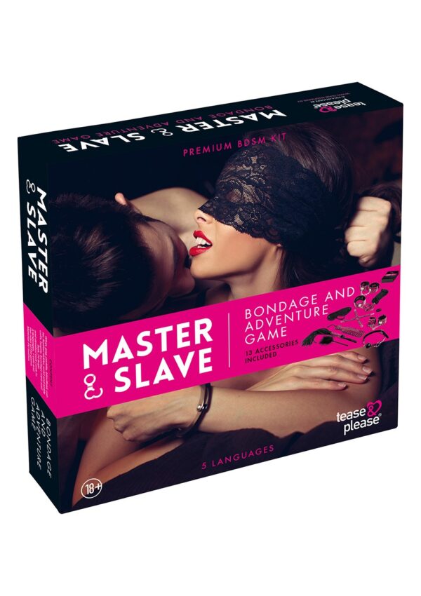 Master & Slave  -  Fr?kt Bondage Spil Til Par-Pink