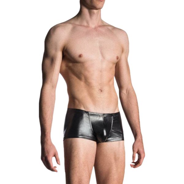 MANSTORE BUNGEE PANTS  -  WETLOOK TRUNKS-Large
