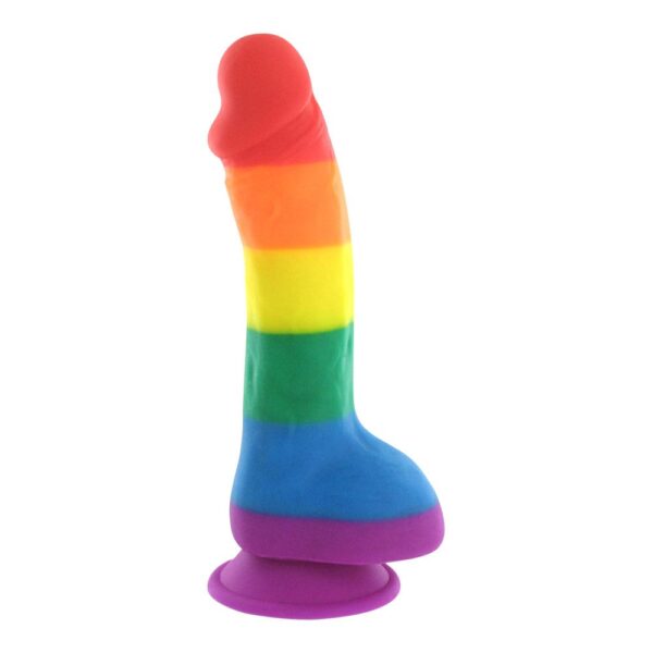 PRIDEDILDO ORIGINAL RAINBOW THICK RICK  -  DILDO