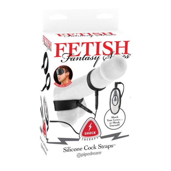 Fetish Fantasy Series Shock Therapy Silicone Cock Straps  -  Elektro-Sex Penisringe