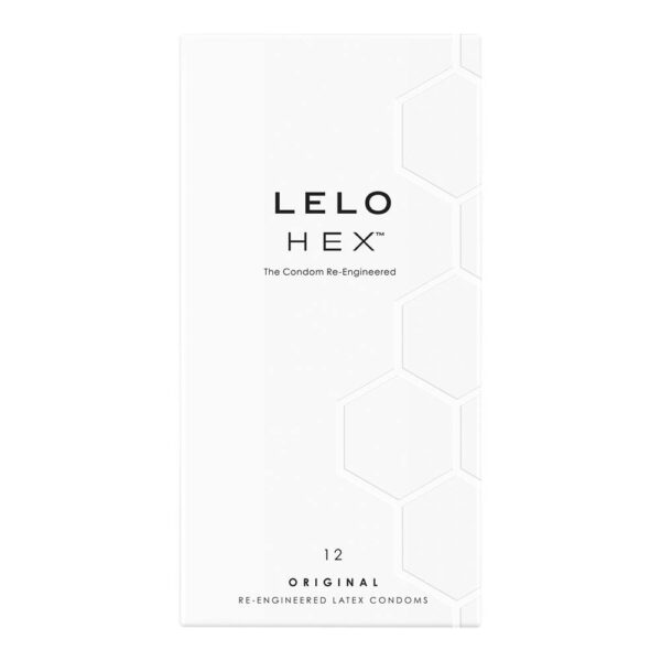 LELO HEX  -  KONDOMER, 12 STK.