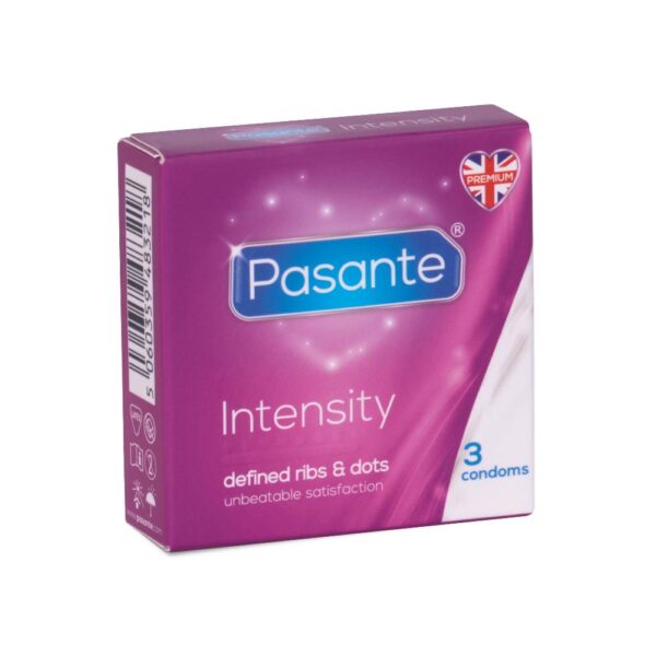 PASANTE INTENSITY KONDOMER-3 stk.